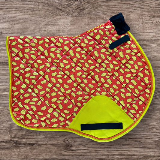 Chicken nugget saddle pad