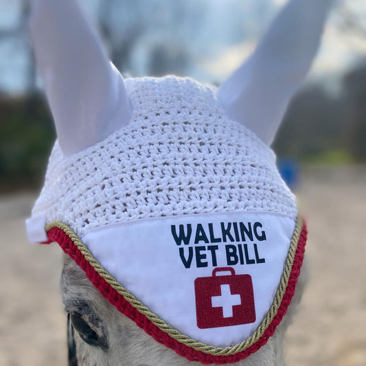 “Walking vet bill” fly bonnet