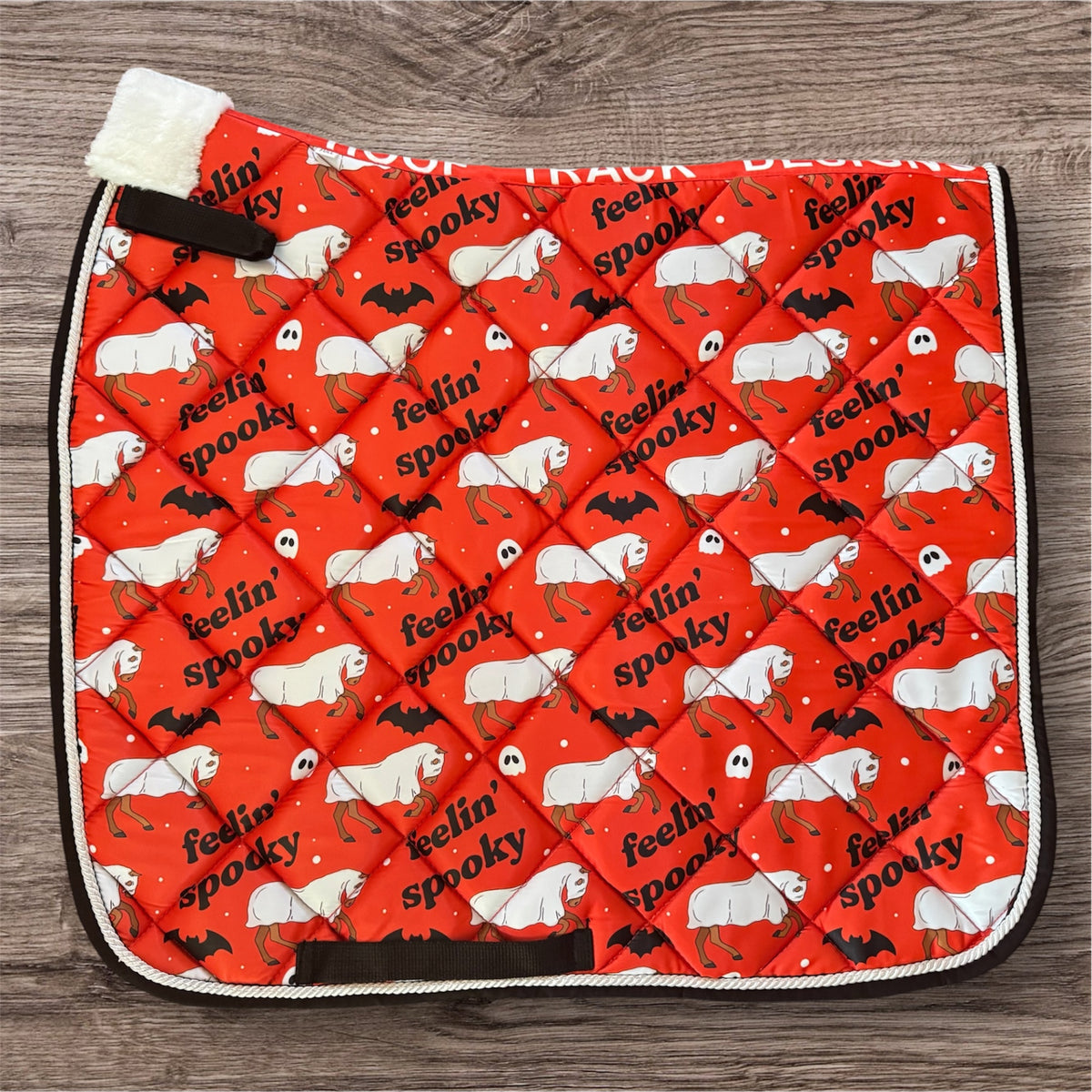 Feeling spooky dressage pad