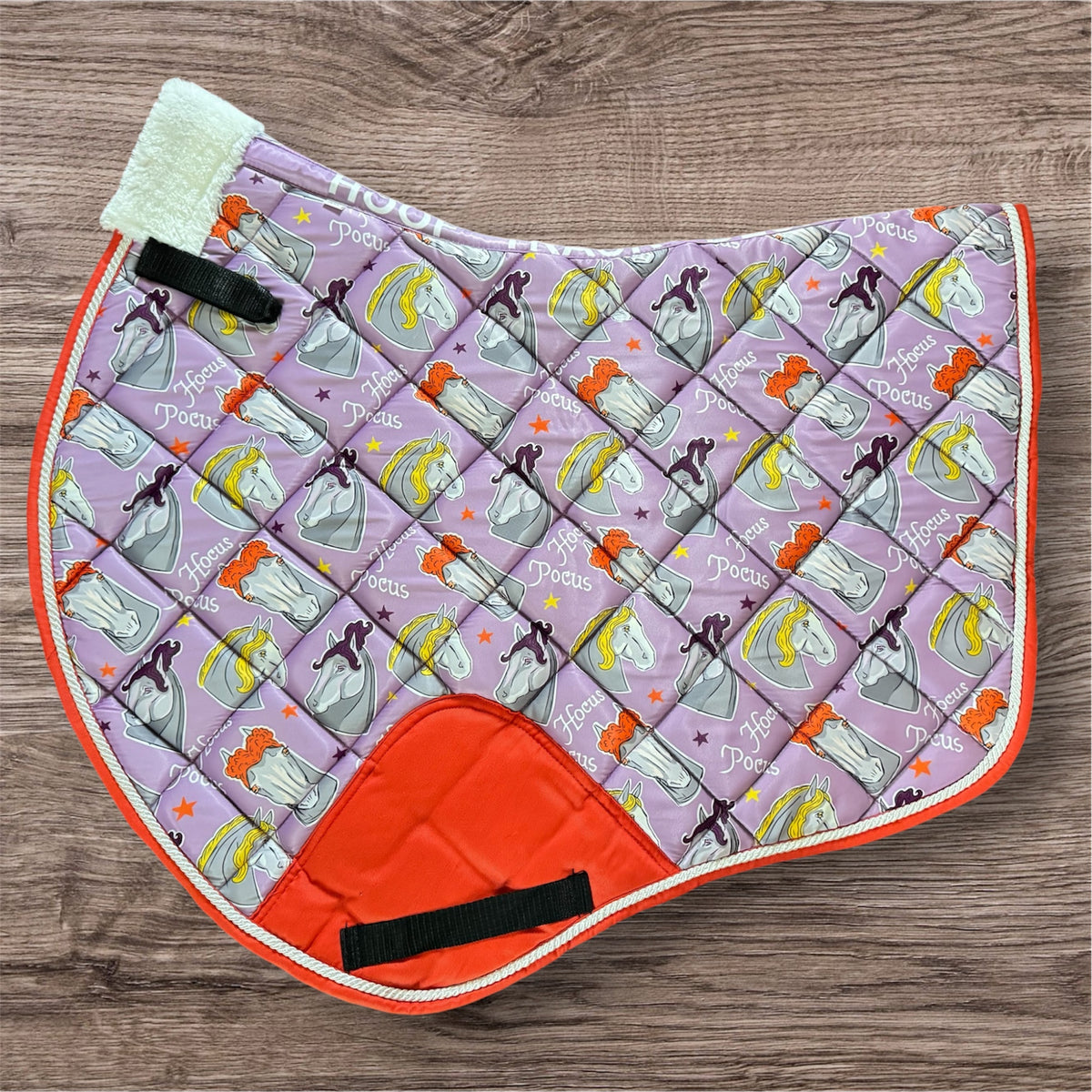 HP jump cut saddle pad