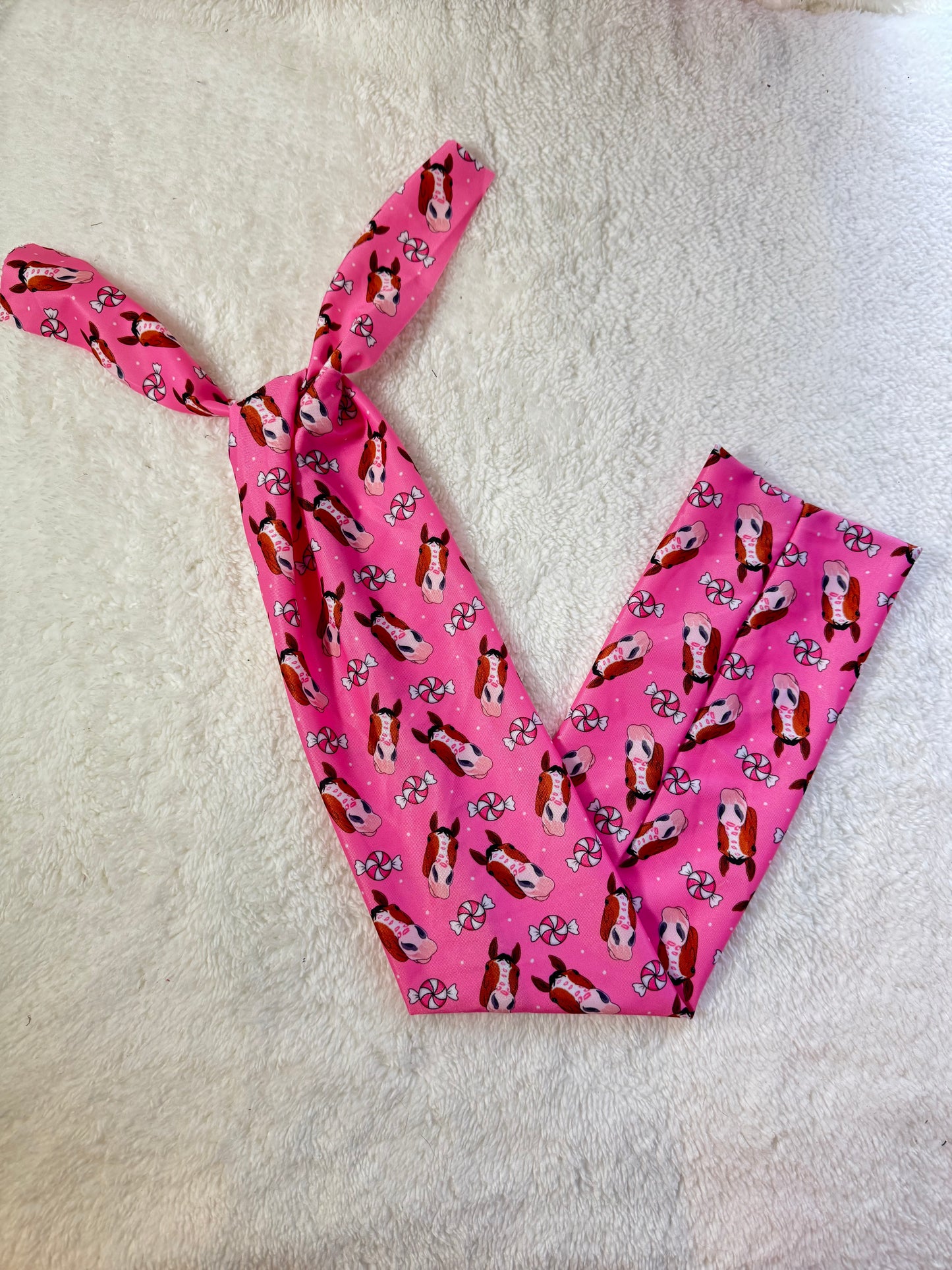 Peppermint kisses tail bag