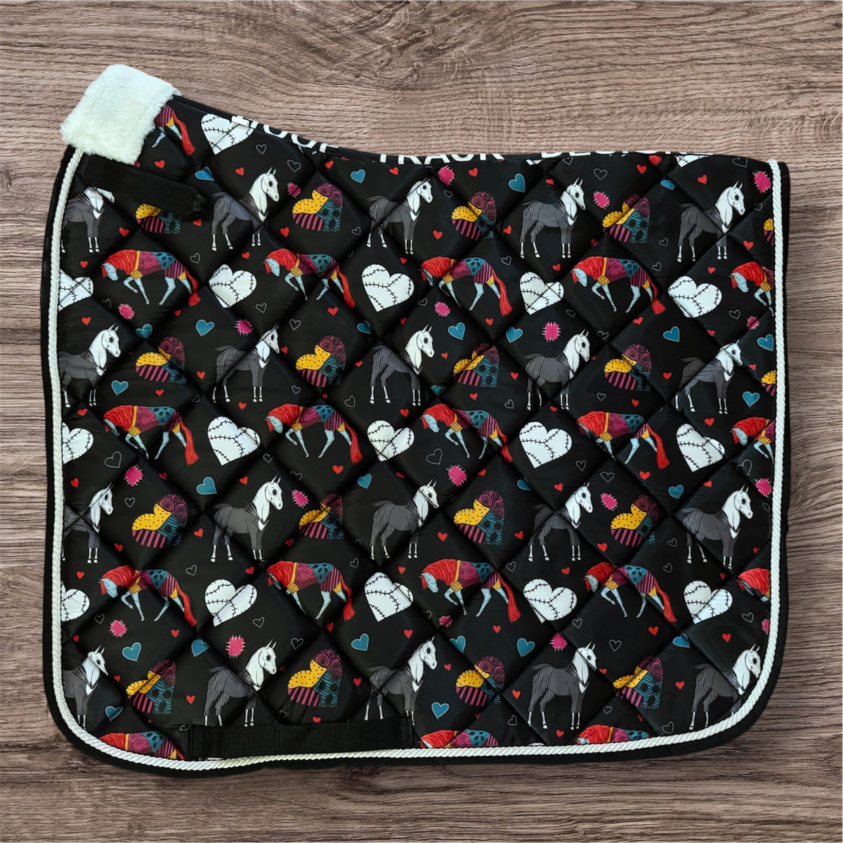 Halloween horses dressage pad