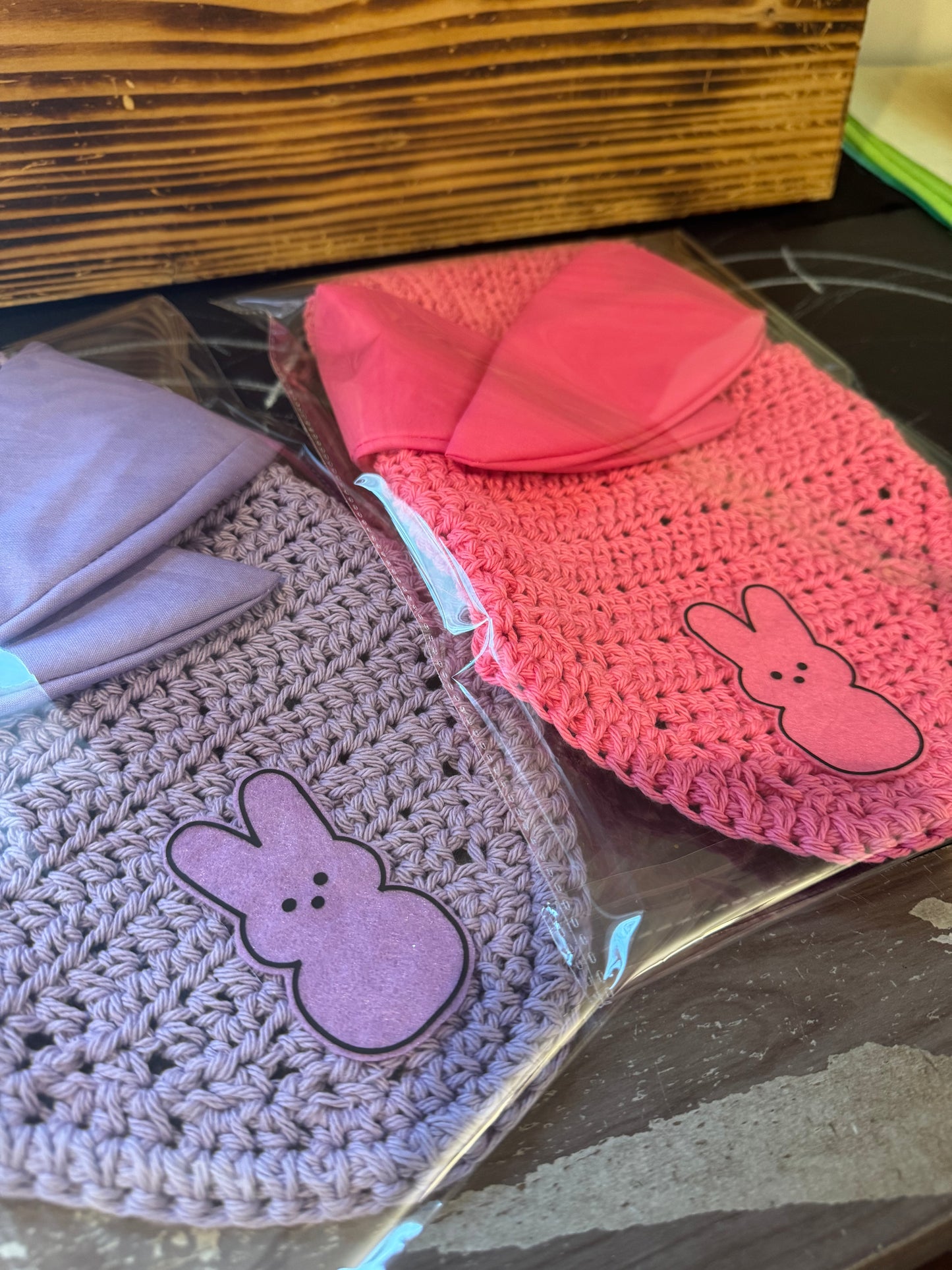 Peep bonnets (multiple colors available)