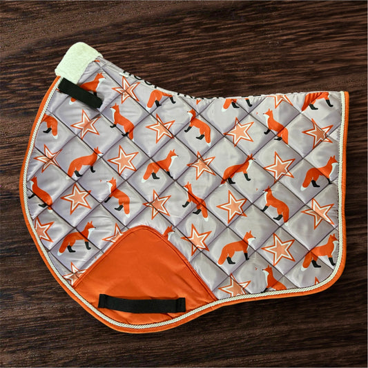 Fox jump cut saddle pad