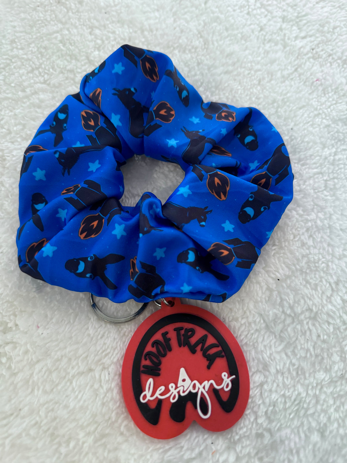 Rocket donkey hair scrunchie (1pack)