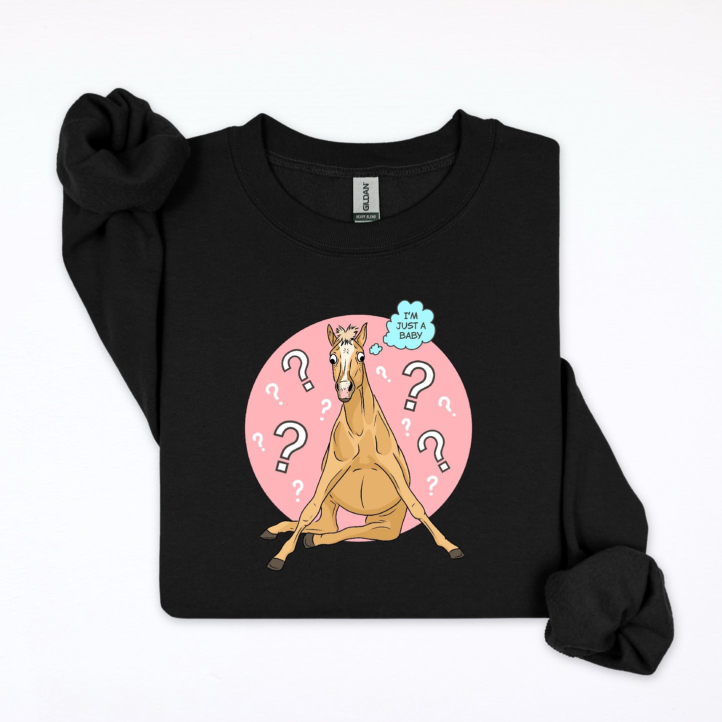 PREORDER just a baby crewneck sweatshirt