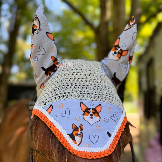 Corgi fly bonnet