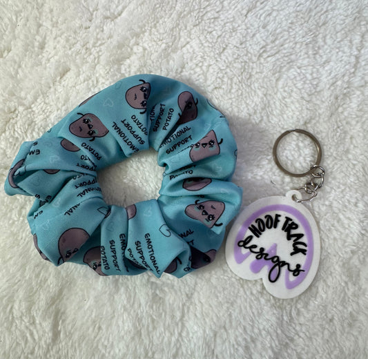 Potato large hair scrunchie (1pack)