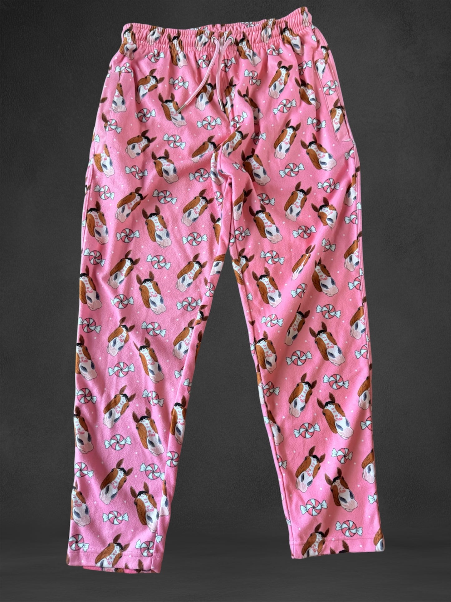 Peppermint kisses PJ pants