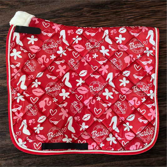 Barbie dressage saddle pad