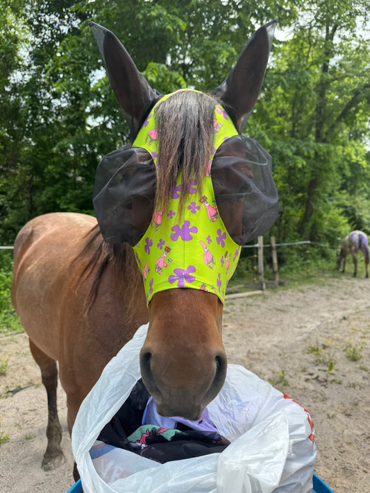 Patrick Lycra fly mask