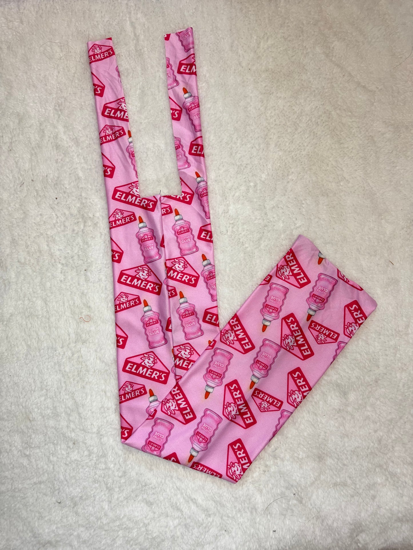 Glitter glue tail bag