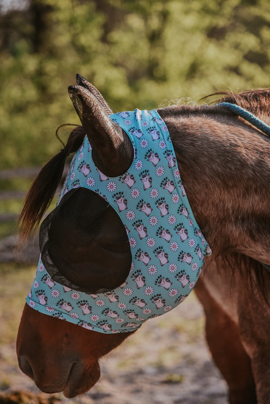 Green chaos fly mask