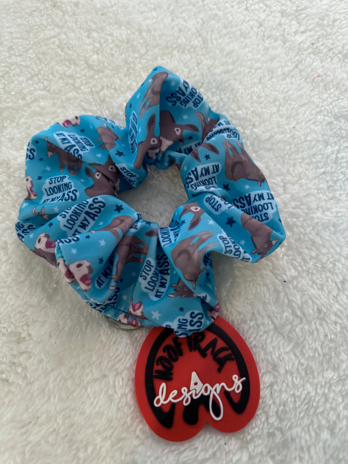 Donkey large hair scrunchie (1pack)