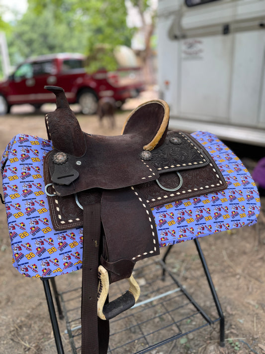 Ricky Bobby western saddle pad COVER