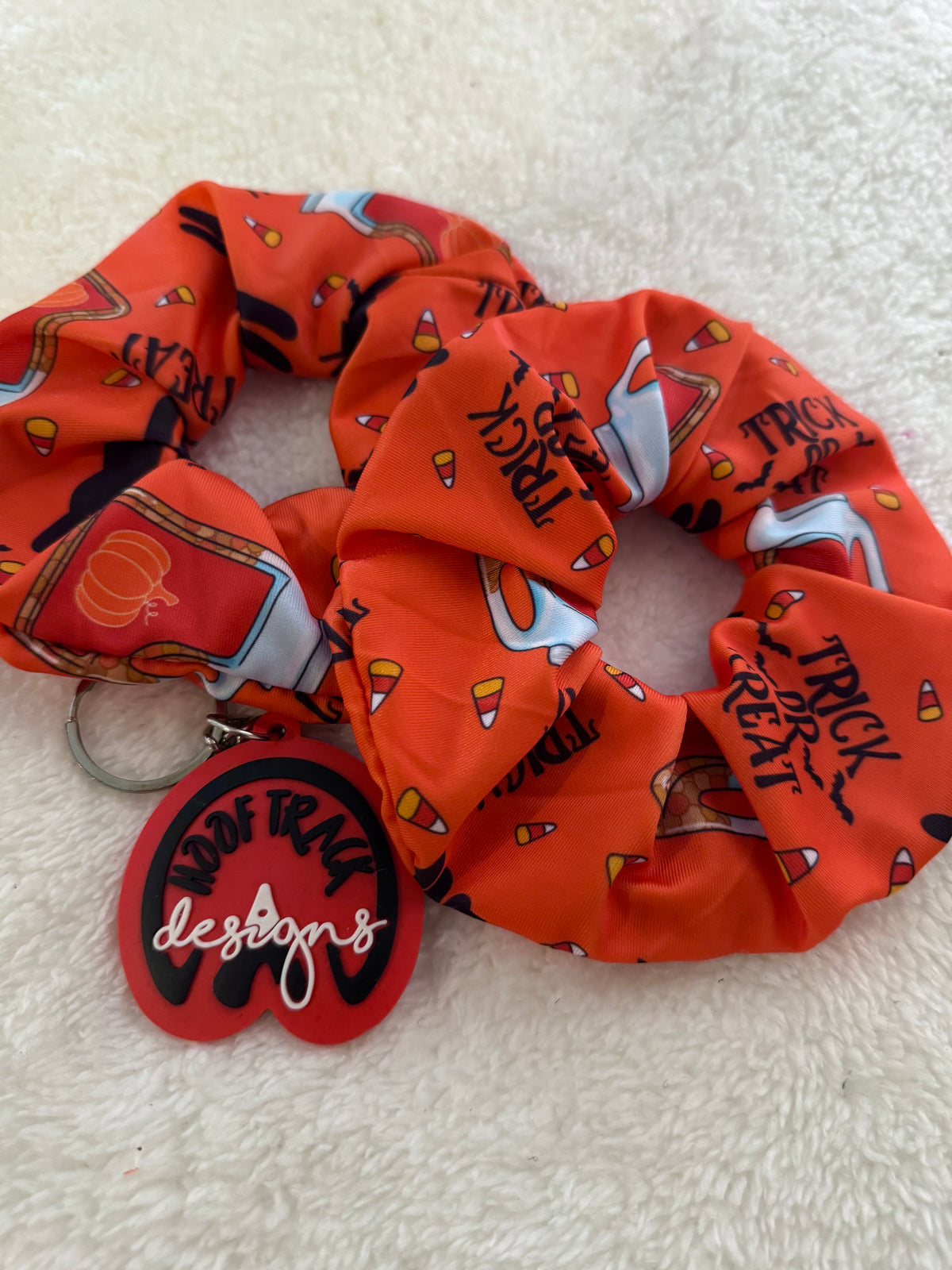 Trick or treat hair scrunchie (1pack)