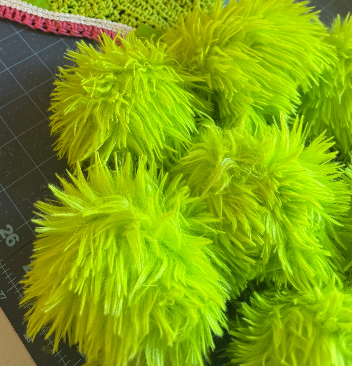 Pom Pom ADD ON for grinch bonnet