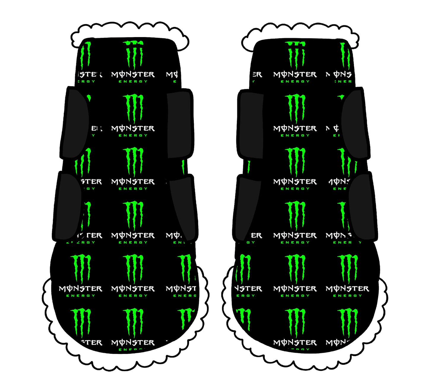PRE ORDER monster brush boots