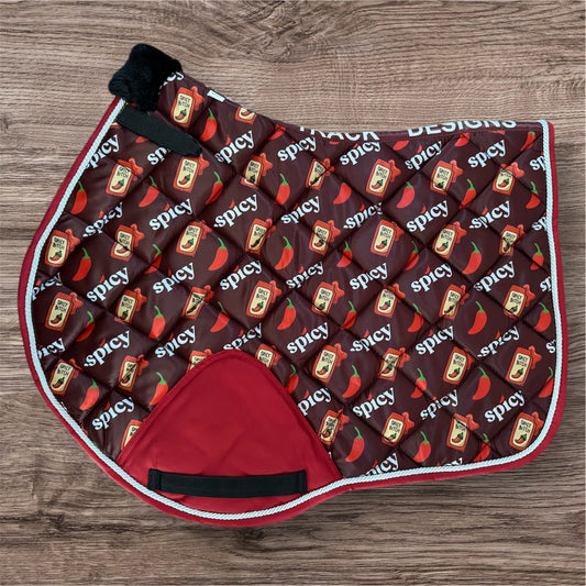 Spicy saddle pad