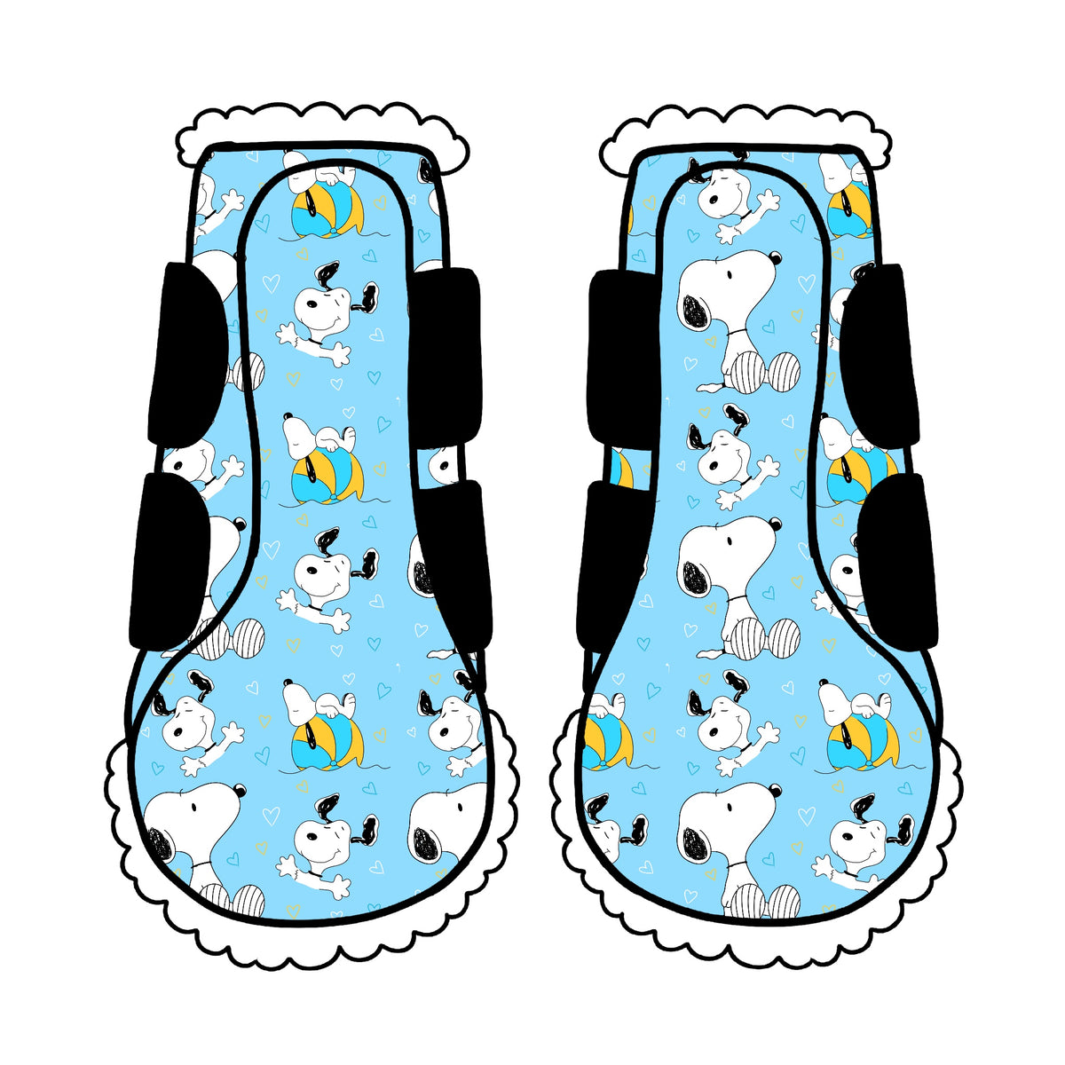 PRE ORDER snoopy brush boots