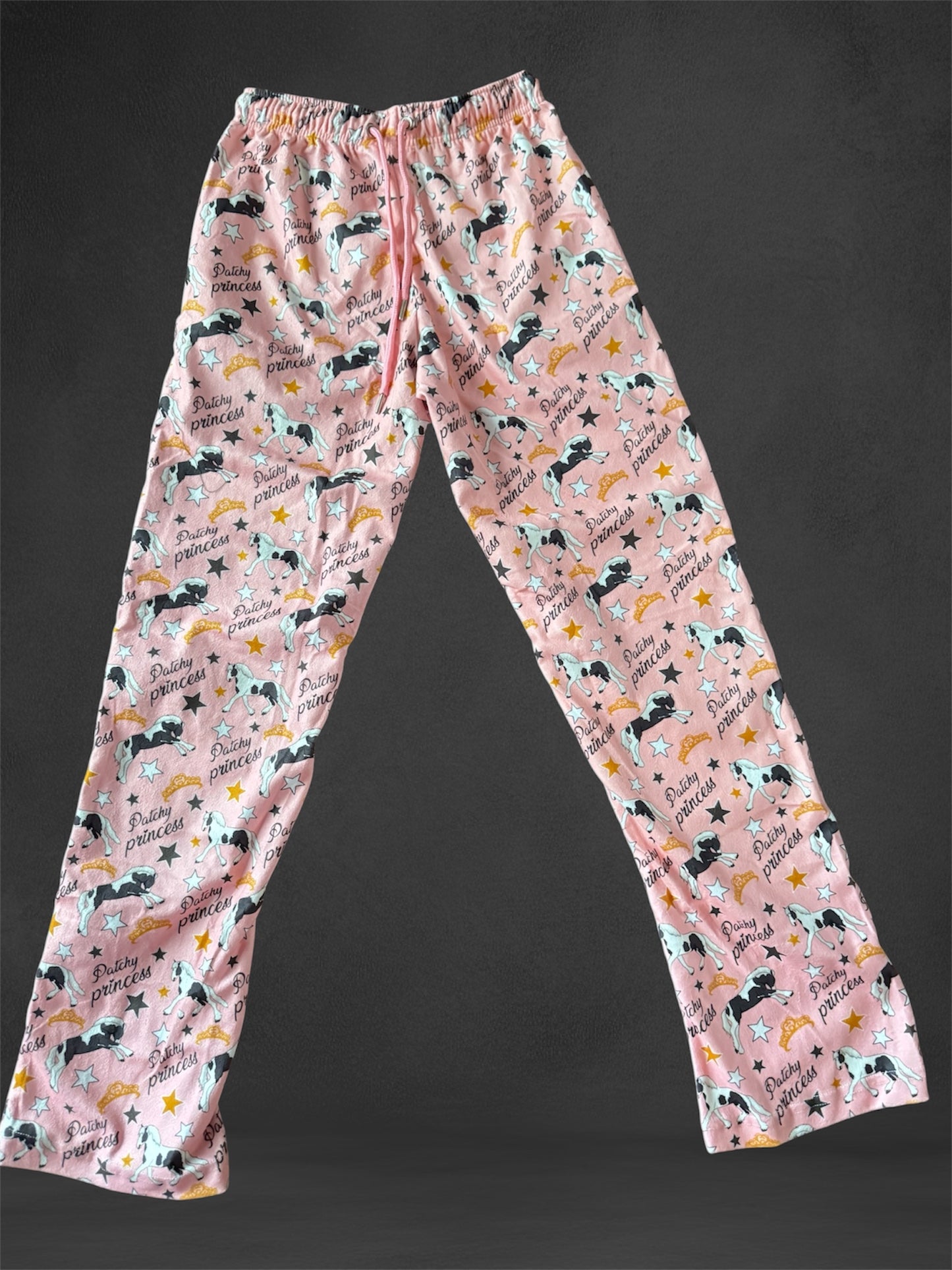 Patchy princess PJ pants