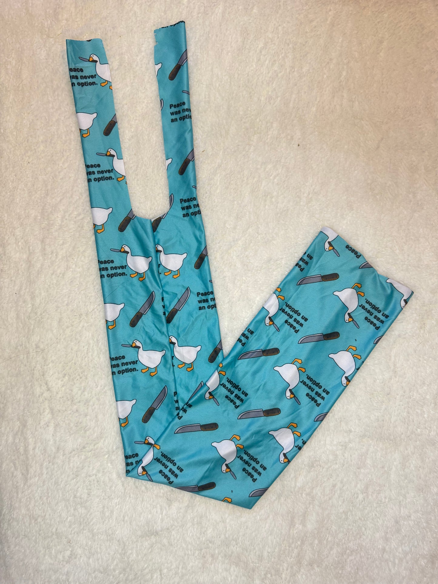 Peace was never an option tail bag