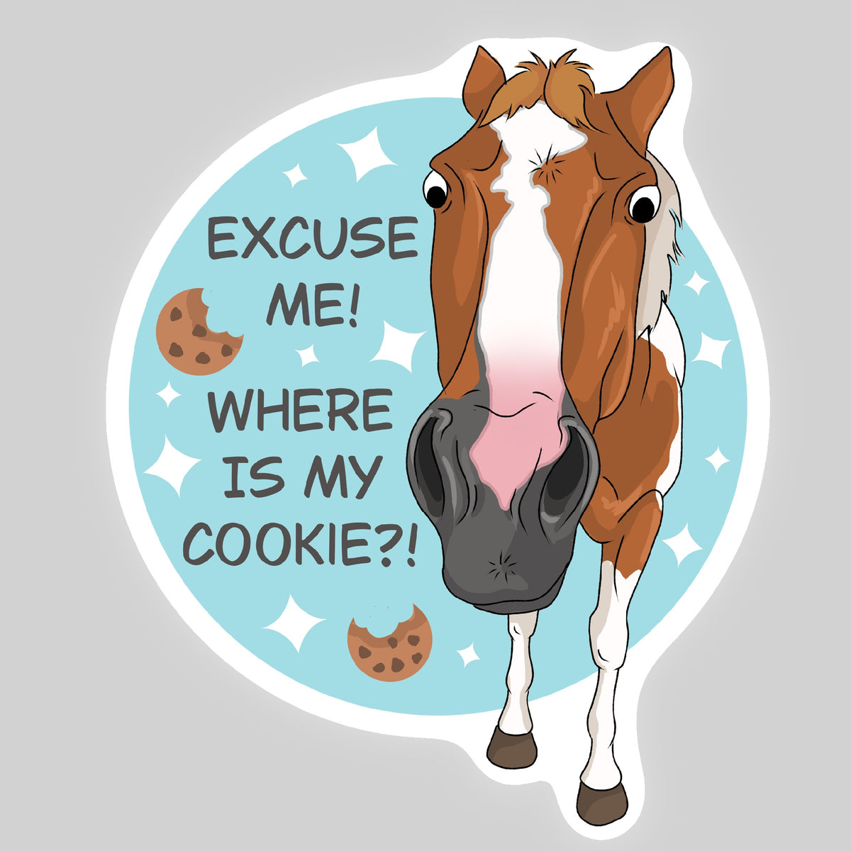 Where is my cookie STICKER sheet