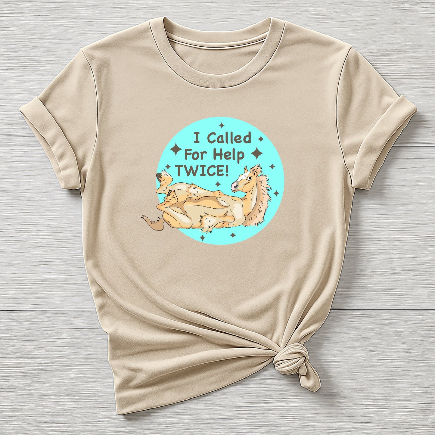 PREORDER i called for help twice Tee