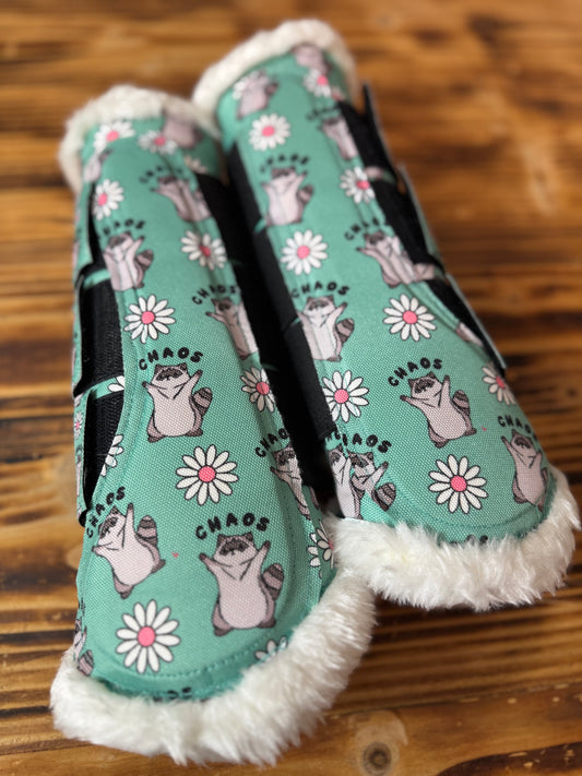 Green chaos boots