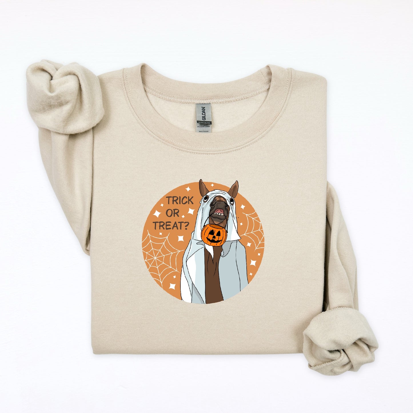 PREORDER trick or treat crewneck sweatshirt