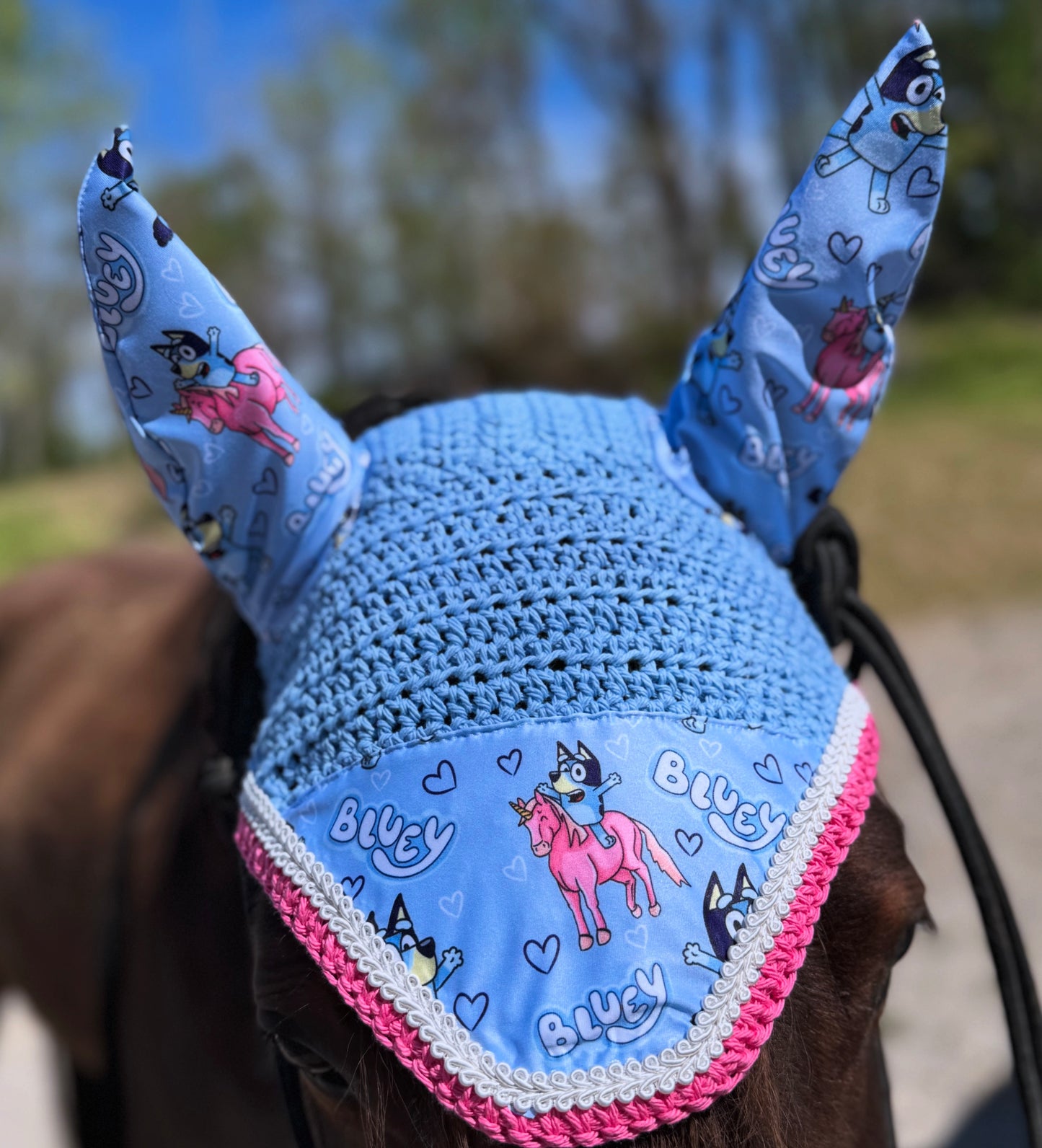 Bluey fly bonnet