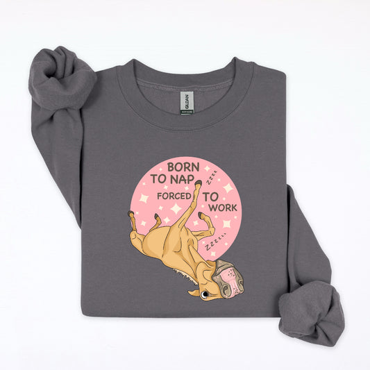 PREORDER born to nap crewneck sweatshirt