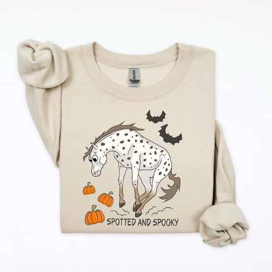 PREORDER spotted and spooky crewneck sweatshirt