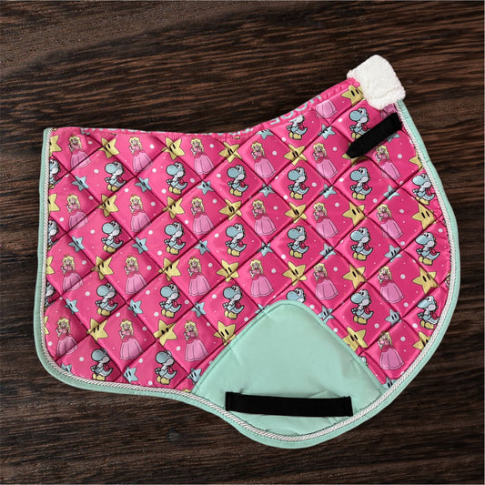 Peaches jump cut saddle pad