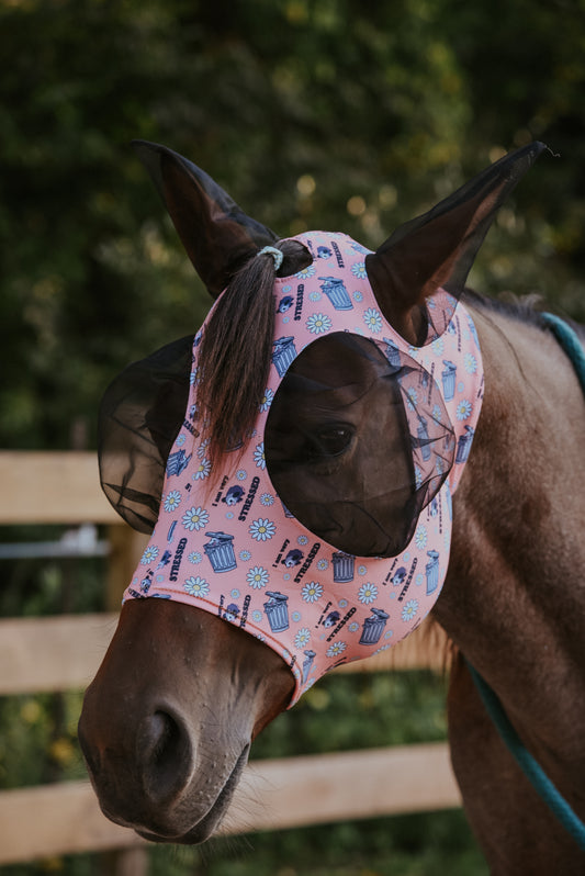 “I am very stressed” Lycra fly mask