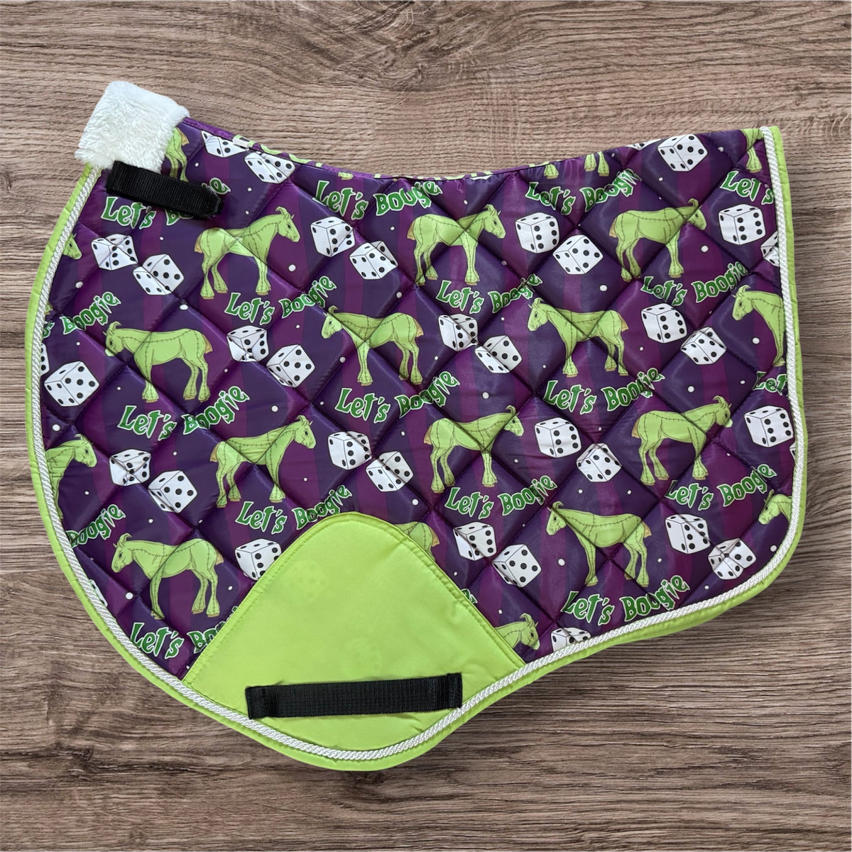 Let’s boogie jump cut saddle pad