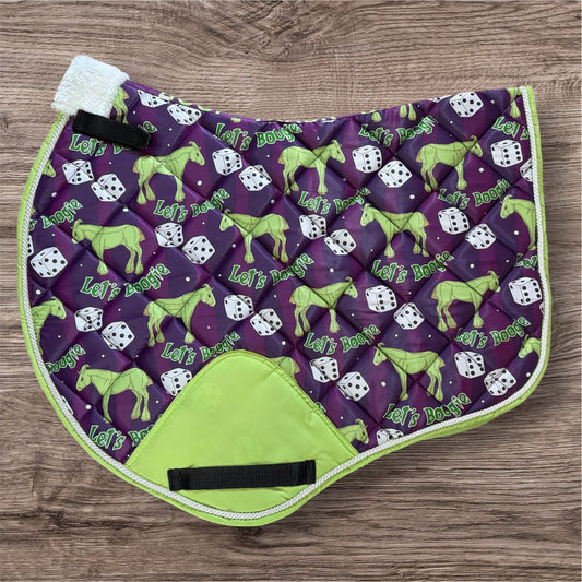 Let’s boogie jump cut saddle pad