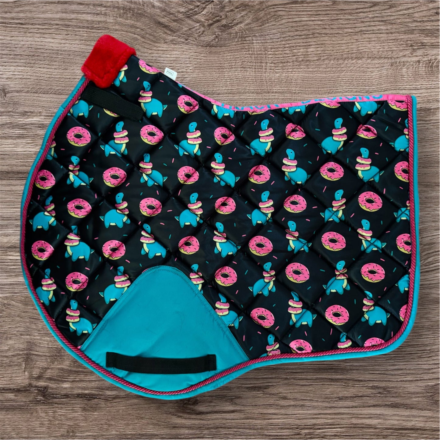 Dino donut saddle pad