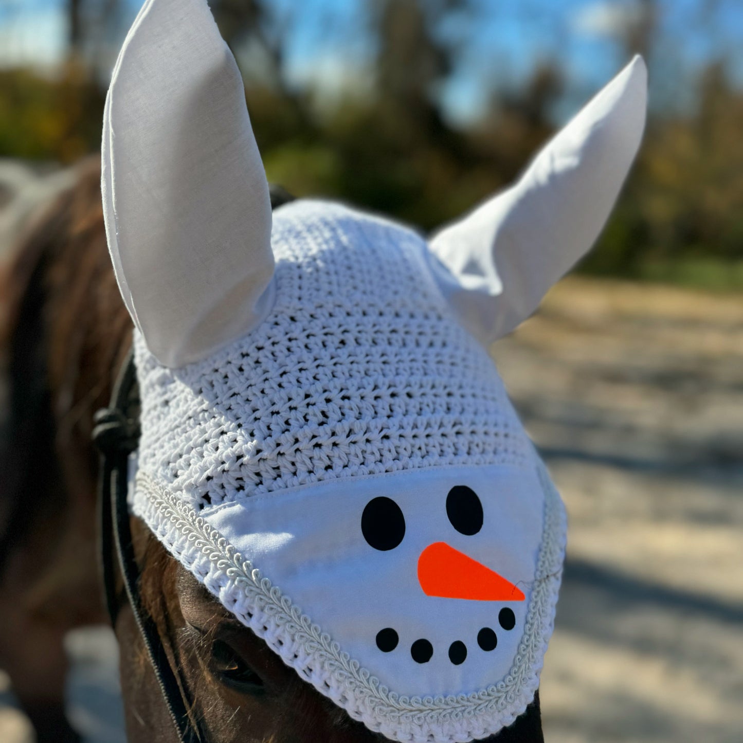 Snowman bonnet