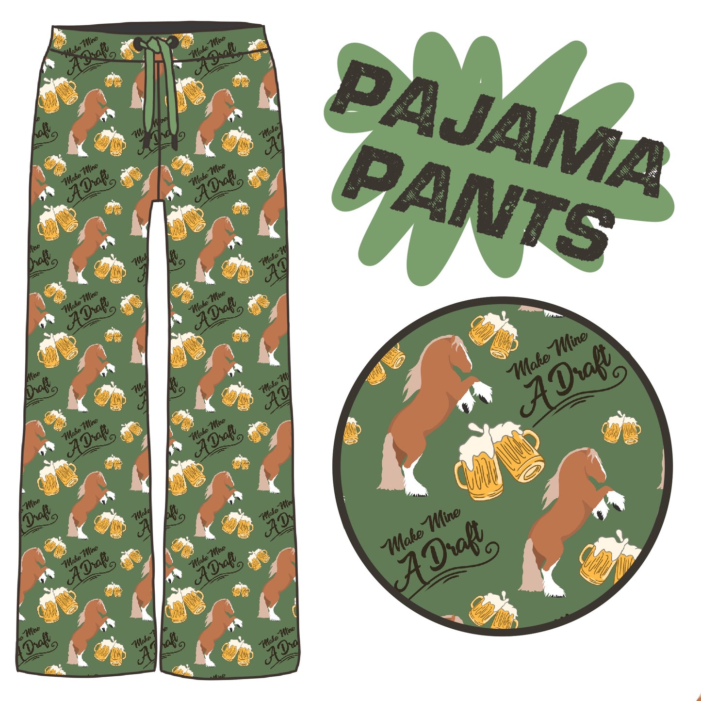 PREORDER Draft pj pants
