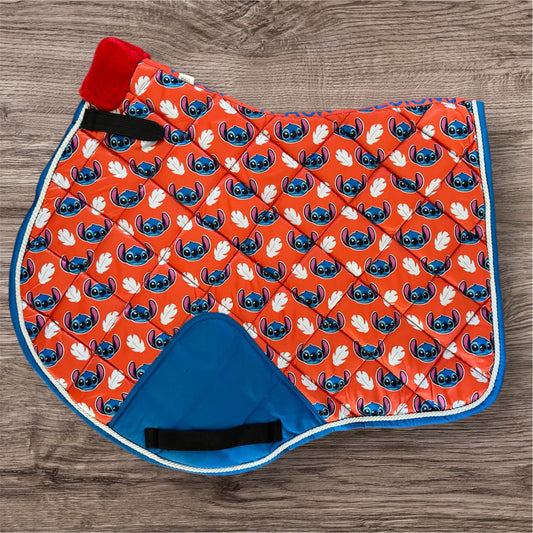 Stitch saddle pad