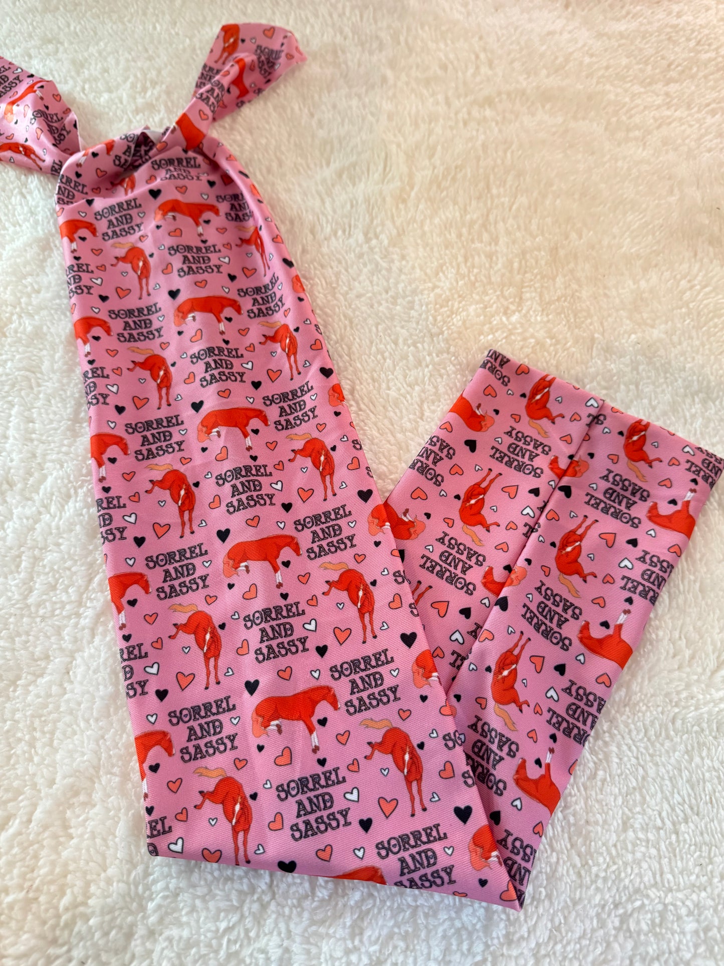 Sorrel and sassy pink tail bag