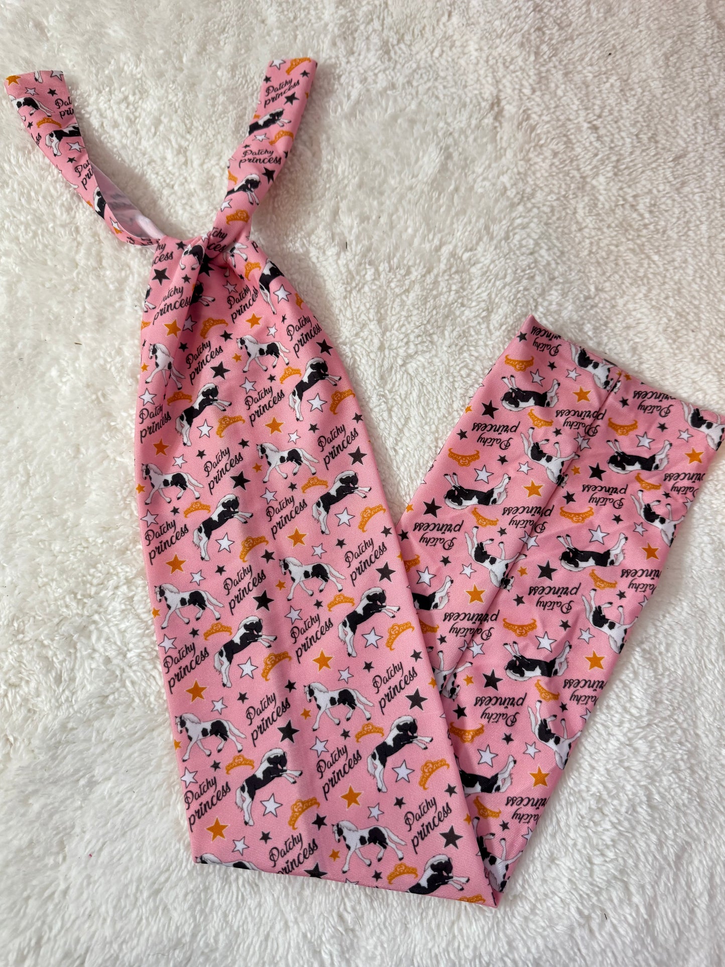 Patchy princess tail bag