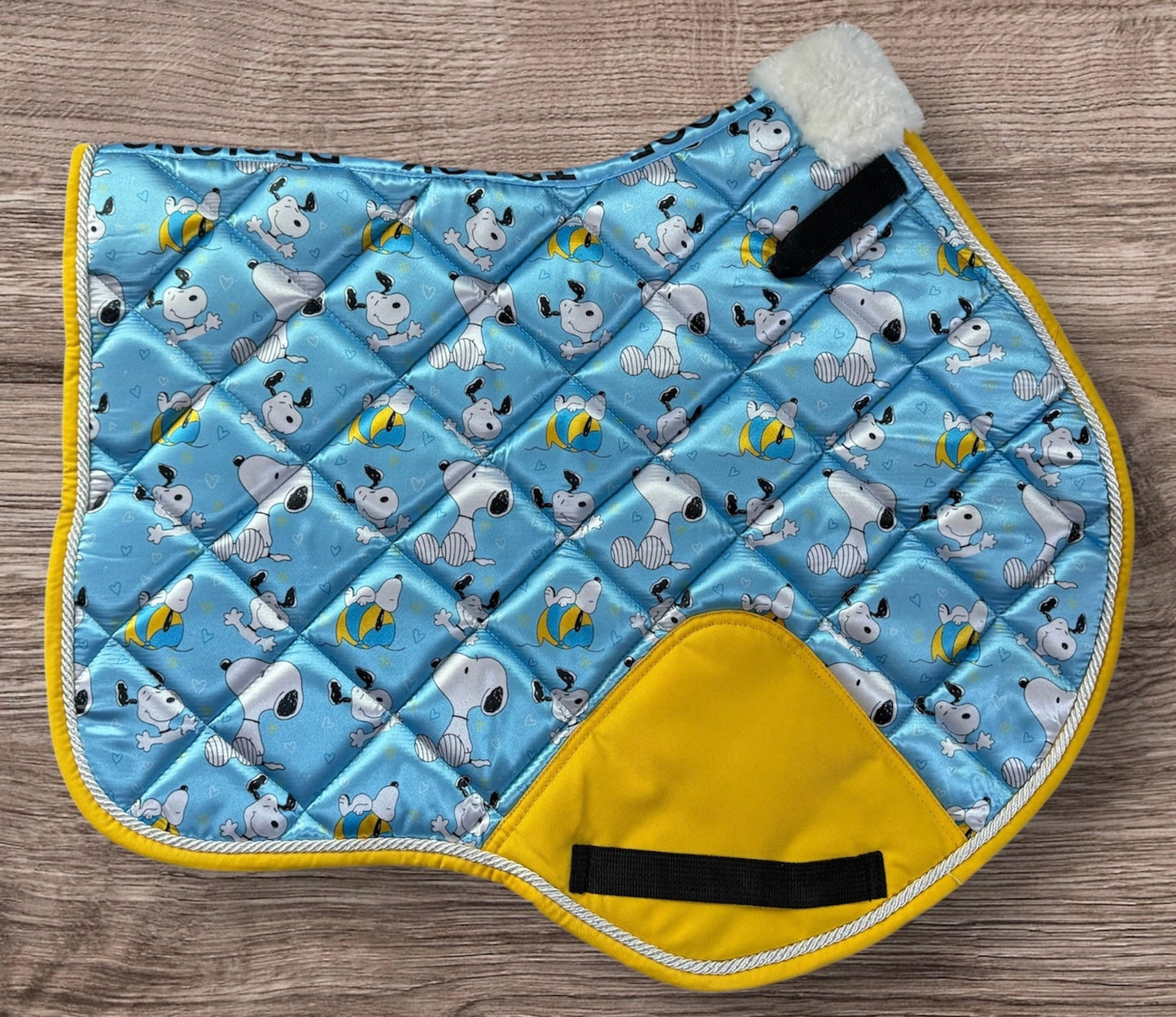 PRE ORDER snoopy saddle pad jump/dressage