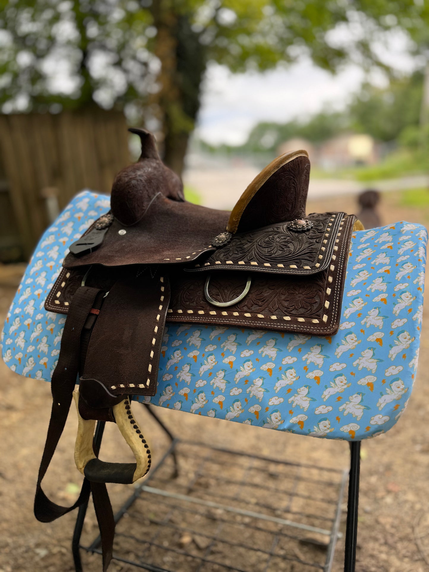 Pegasus western saddle pad COVER