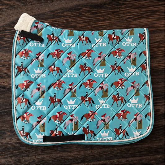 OTTB dressage saddle pad