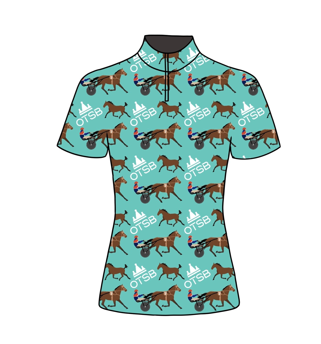 PREORDER OTSB Short sleeve quarter zip