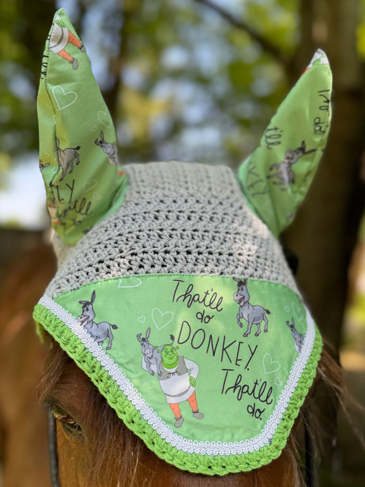 Shrek fly bonnet