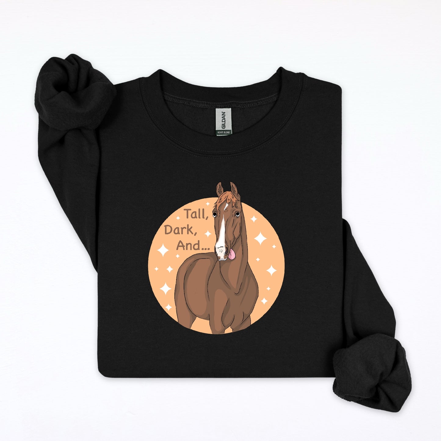 PREORDER tall dark and… crewneck sweatshirt