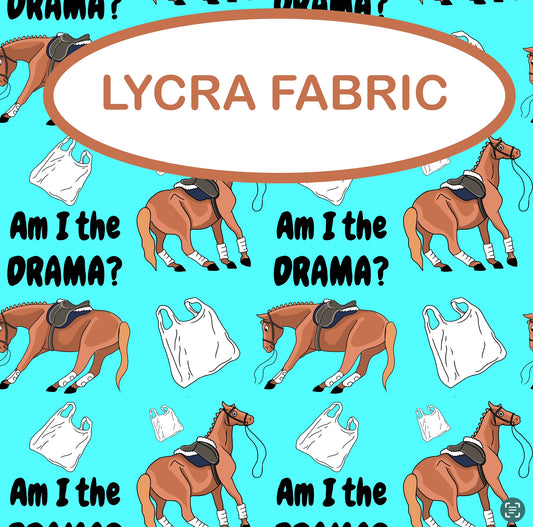 PREORDER drama Lycra (4 way stretch) fabric 1 yard PRECUT